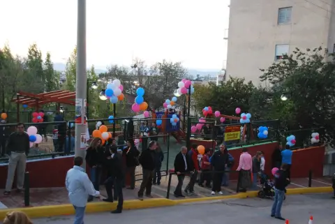 Εγκαίνια παιδικής Χαράς Παύλου Μελά