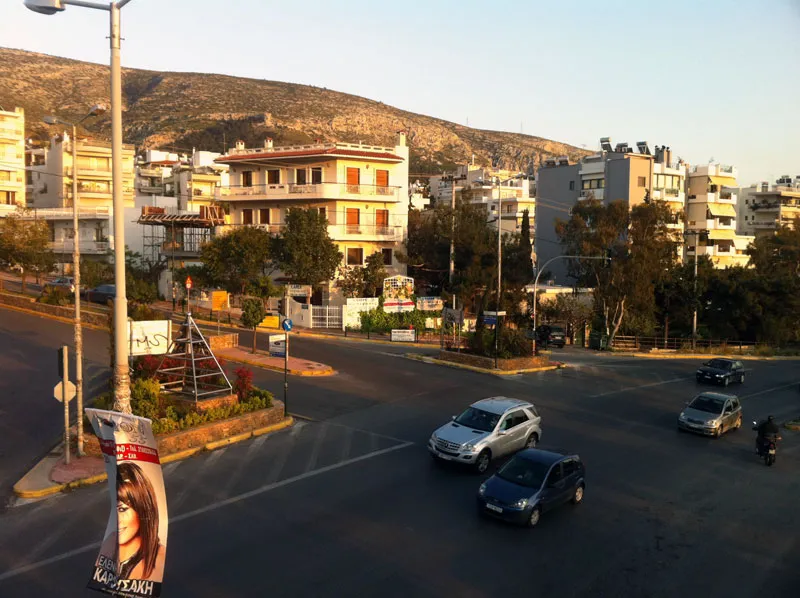 Συμβολή των οδών Λ.Κατεχάκη και Λ.Καρέα