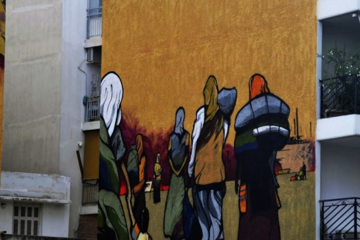 Graffiti:O Βύρωνα της προσφυγιάς